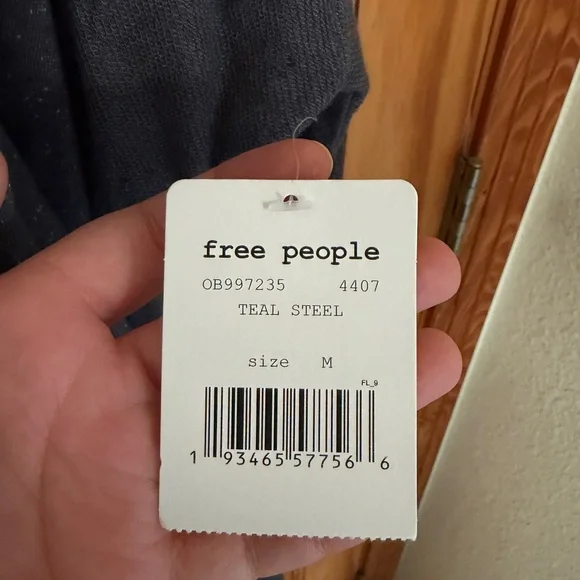 NWT Free People My Girl Pullover Blue Size Medium - Picture 7 of 10